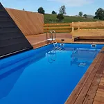 Karczma Mikuda - Sauna Basen Jacuzzi Z Widokiem Na Gory - Kuligi - Parking Отель типа 